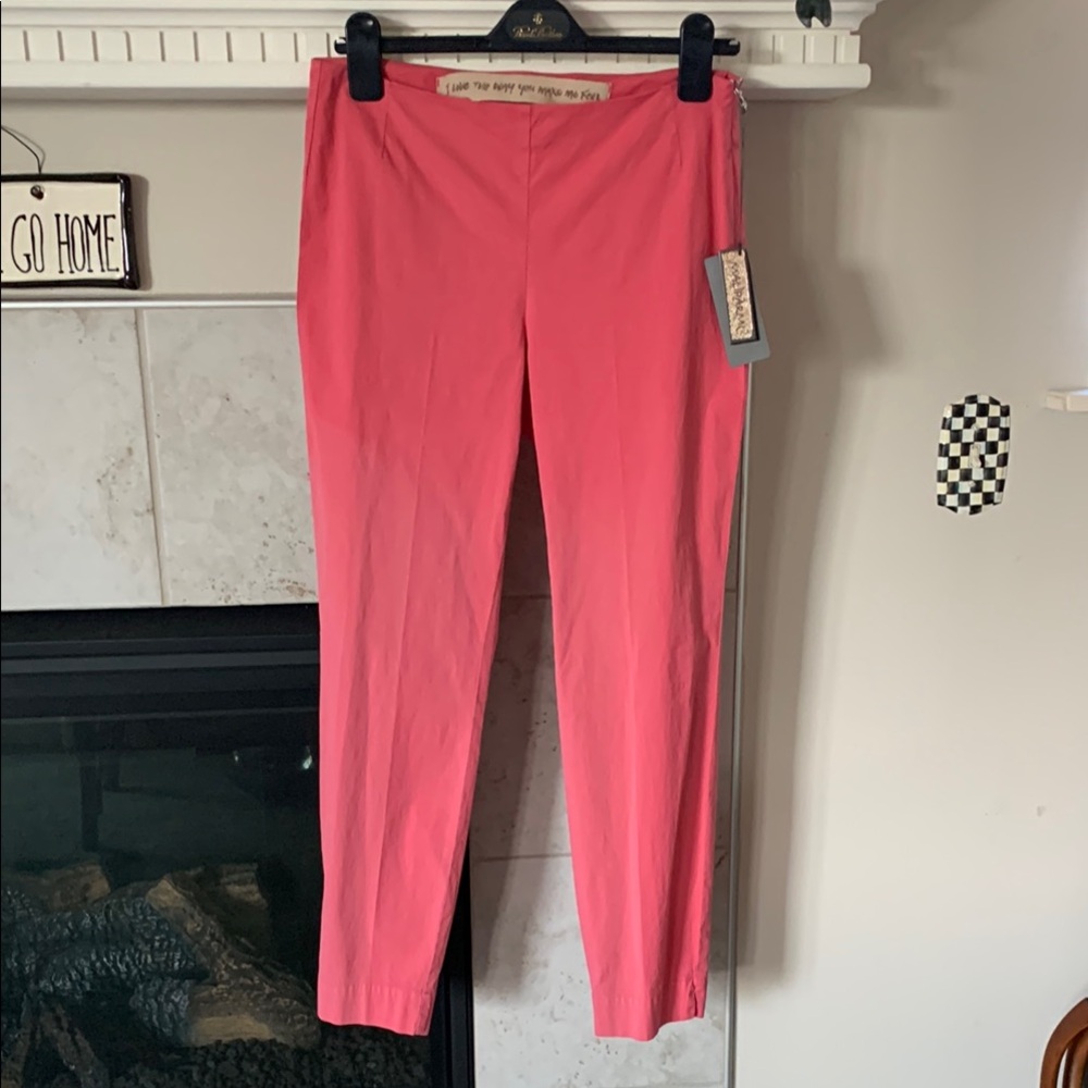 NWT Maliparmi Pants (has stretch) Side Zip Size 44 (US 12-14)